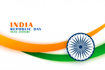 Indian republic day tri color flag Free Vector Indian republic day tri color flag Free Vector