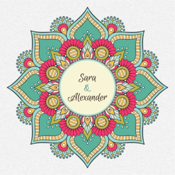 Indian wedding invitation Indian wedding invitation