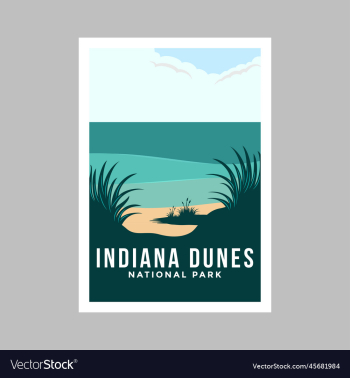 indiana dunes national park poster indiana dunes national park poster