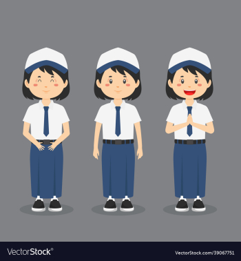 indonesian junior high school character indonesian junior high school character