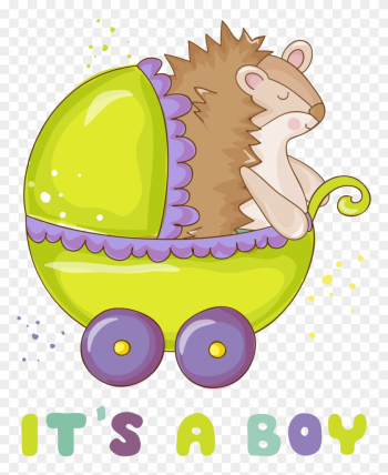 Infant Baby Shower Wedding Invitation Dog Clip Art - Infant Baby Shower Wedding Invitation Dog Clip Art