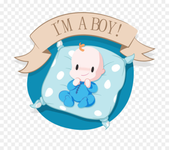 Infant Child Baby announcement Baby shower Mother - Vector I were a boy 