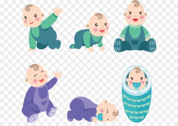 Infant Child Clip art - Pretty little baby boy 