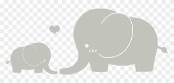 Infant Elephant Mother Silhouette Clip Art - Elephant And Baby Elephant Cartoon Infant Elephant Mother Silhouette Clip Art - Elephant And Baby Elephant Cartoon