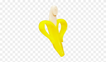 Infant Training Toothbrush And Teether - Baby Banana, Teething Toothbrush For Infants, 1 Teether