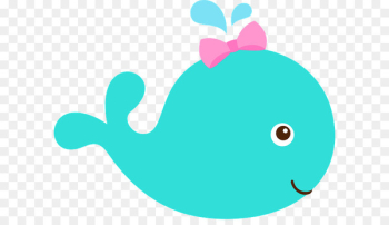 Infant Whale Clip art - cute whale Infant Whale Clip art - cute whale