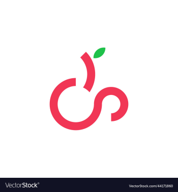 infinity cherry logo design infinity cherry logo design