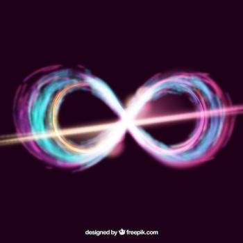 Infinity lens flare symbol Infinity lens flare symbol