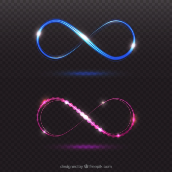 Infinity lens flare symbol Infinity lens flare symbol