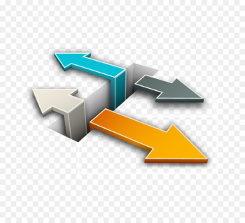 Infographic Arrow Chart - Three-dimensional vector arrows Infographic Arrow Chart - Three-dimensional vector arrows