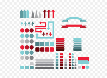 Infographic Chart Element - Many types of decorative Chart PPT 