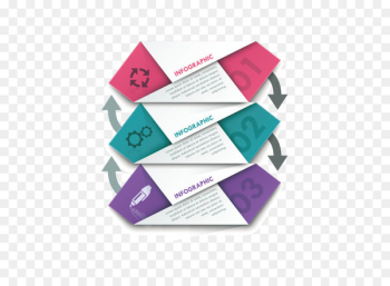 Infographic Clip art - Vector infographic and arrow 