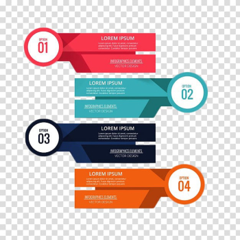 Infographic Computer Icons, Free creative color sidebar transparent background PNG clipart