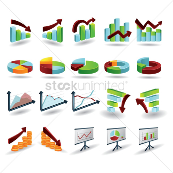 Infographic elements of statistical graphs Infographic elements of statistical graphs