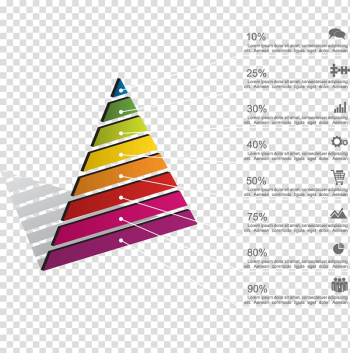 Infographic Illustration, colored triangle transparent background PNG clipart Infographic Illustration, colored triangle transparent background PNG clipart