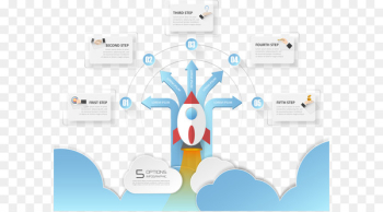 Infographic Logo Chart Rocket - Vector arrow chart Business Infographic Logo Chart Rocket - Vector arrow chart Business