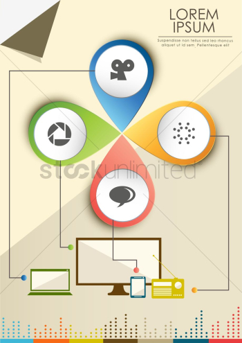 Infographic of technology Infographic of technology