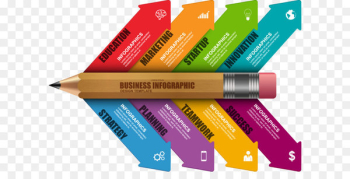 Infographic Pencil Diagram Information - Vector pencil Infographic Pencil Diagram Information - Vector pencil