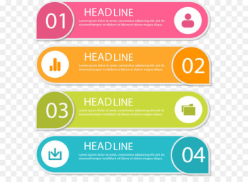 Infographic Presentation Chart - Flat water droplets banner page color catalog 