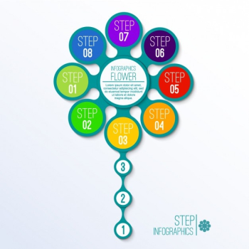 Infographic Step Chart Infographic Step Chart