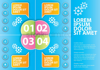 Infographic template design Infographic template design