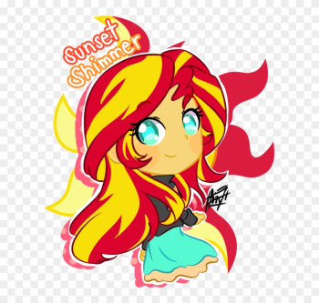 Información De Legend Of The Everfree - Equestria Girls Sunset Shimmer Chibi