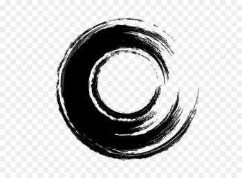 Ink brush Ink brush Calligraphy - Black circle brush Ink brush Ink brush Calligraphy - Black circle brush
