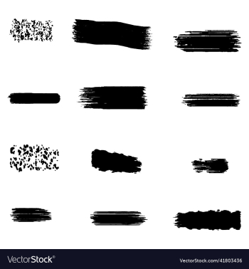 ink brush stroke collection ink brush stroke collection