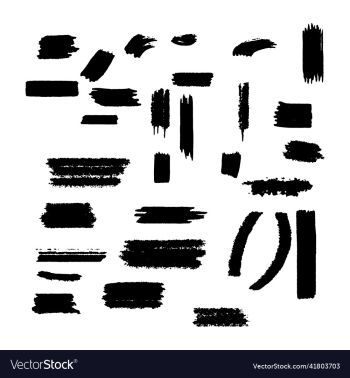 ink brush stroke collection ink brush stroke collection