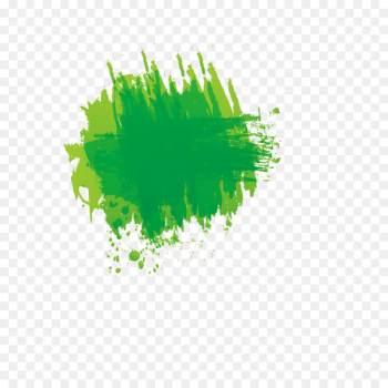 Ink Graffiti Color - Green abstract painting Ink Graffiti Color - Green abstract painting