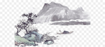 Ink landscape Ink landscape