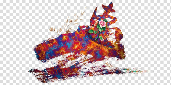 Ink wash painting, Colorful Shading Ink transparent background PNG clipart Ink wash painting, Colorful Shading Ink transparent background PNG clipart