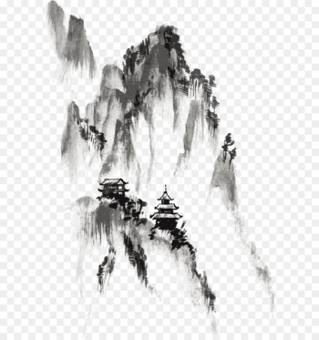 Ink wash painting Drawing India ink - Ink Ink wash painting Drawing India ink - Ink