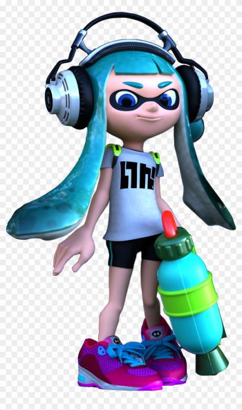 Inkling Girl - Splatoon Inkling Girl Blue Inkling Girl - Splatoon Inkling Girl Blue