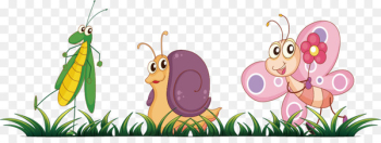 Insect Cartoon Clip art - Cartoon Insects Insect Cartoon Clip art - Cartoon Insects