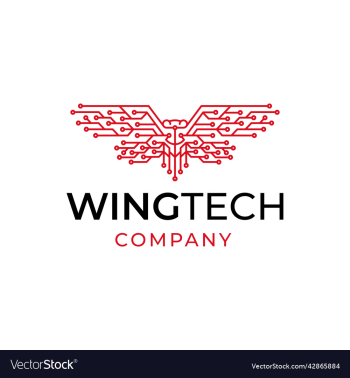 insect wing tech logo insect wing tech logo