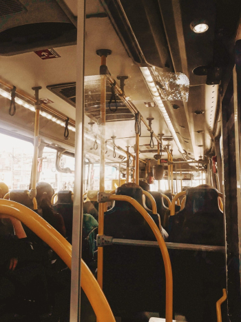 Inside Public Transportation Inside Public Transportation