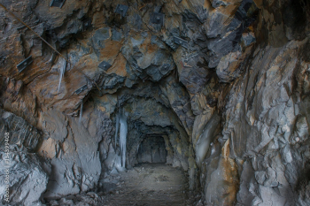 inside the mine