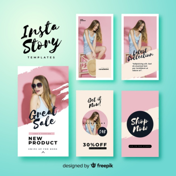 Instagram stories template Instagram stories template