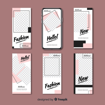 Instagram stories template Instagram stories template