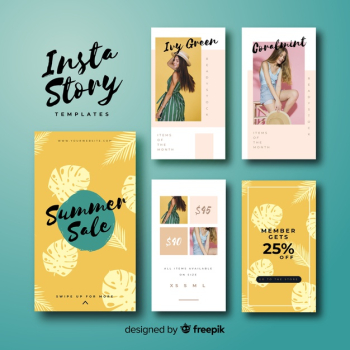 Instagram stories template Instagram stories template