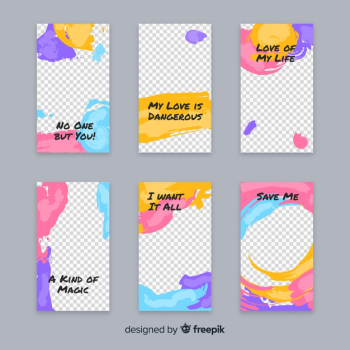 Instagram stories template Instagram stories template