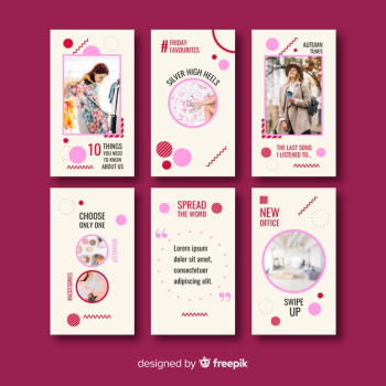 Instagram stories template Instagram stories template