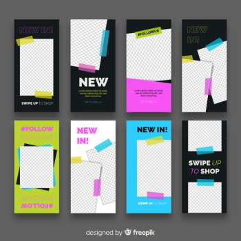 Instagram stories template Instagram stories template