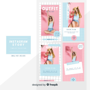 Instagram stories template Instagram stories template
