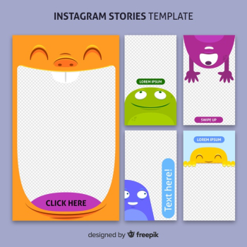 Instagram stories template Instagram stories template