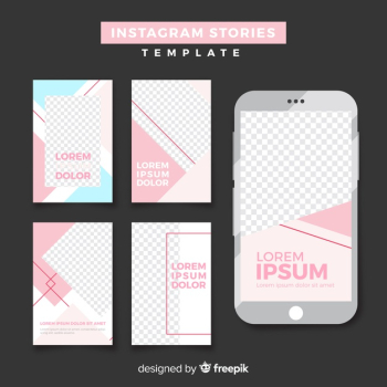 Instagram stories template Instagram stories template