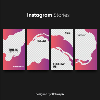 Instagram stories template Instagram stories template