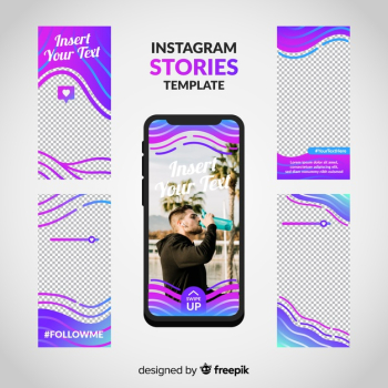 Instagram stories template Instagram stories template