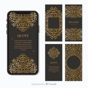 Instagram stories template Free Vector Instagram stories template Free Vector